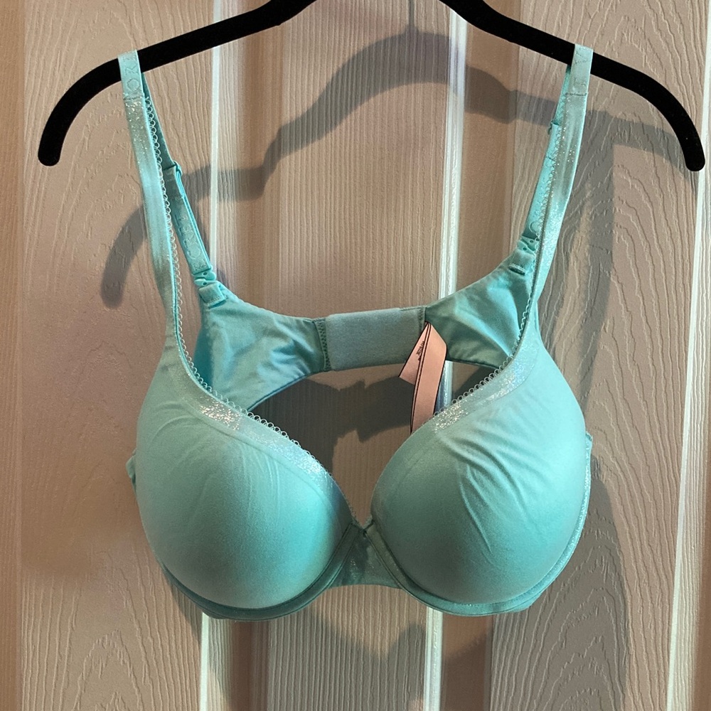 EUC Victoria's Secret Turquoise Bra